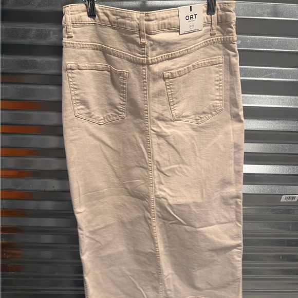Oat Jean skirt NwT size 8/29 - Picture 6 of 6
